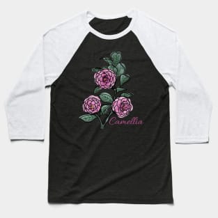 Camellia Baseball T-Shirt